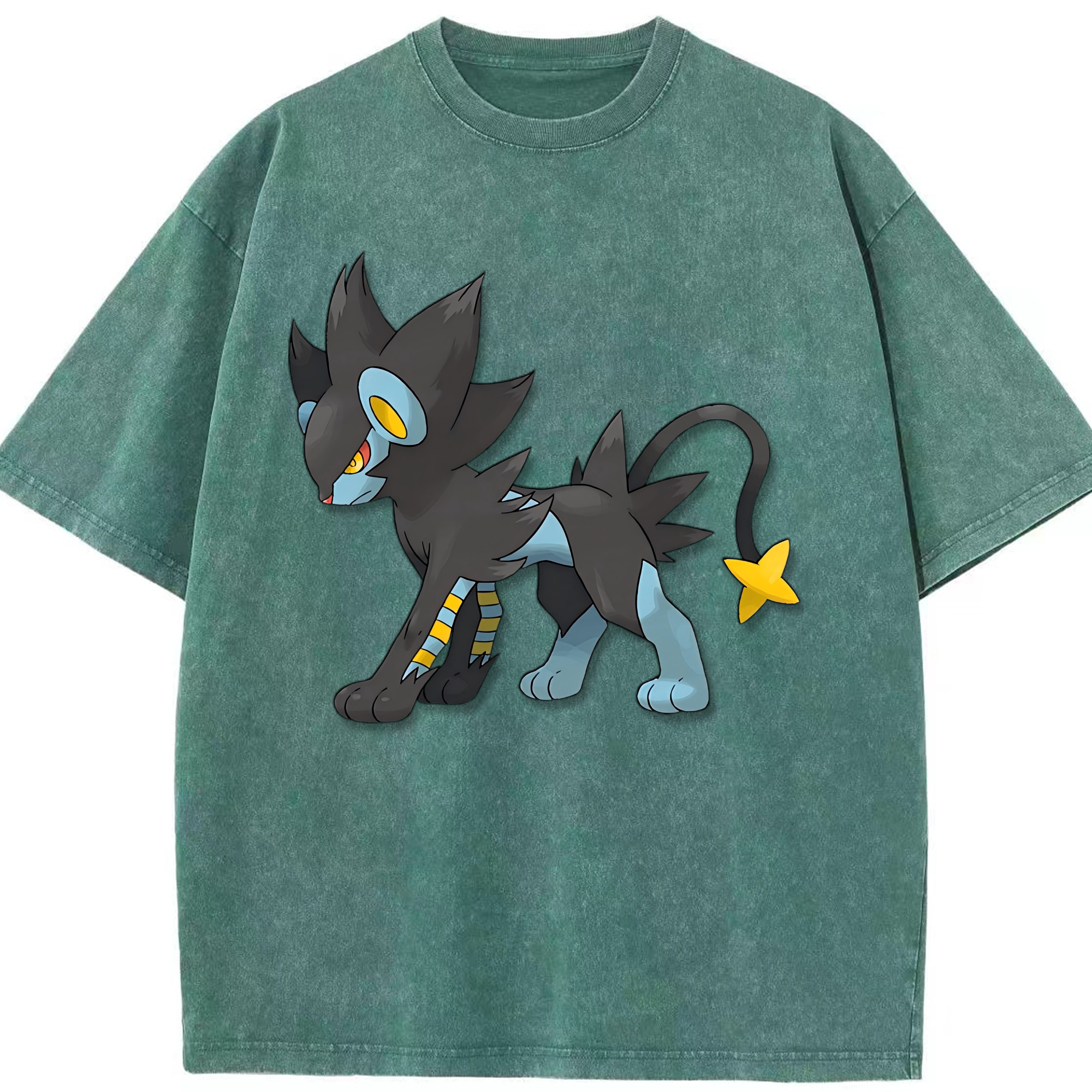 （画像用） Digimon デジタルモンスター/デジモン 綿100% ヴィンテージ風 半袖Tシャツ（フロントプリント）